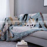 RAWHOUSE Wholesale Kitten Halloween Style Christmas Kids Love Halloween Decoration Throw Blanket thumbnail-5