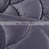 Factory Direct Sale 48x72Inch 60x80Inch Minky Fleece Quilted Weighted Gravity Blanket For Adult Autism thumbnail-3