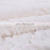 Double Layers Warm Winter Brushed Flower Pattern Plush PV Fleece Match Minky Throw Blanket for Home thumbnail-2