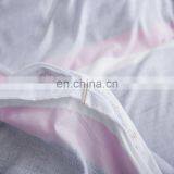 2020 Summer New Arrival Household Products Leaves Plaid Simple Style Aloe Cotton Bed Linen Comforter Bedding Set Cheap Price thumbnail-7