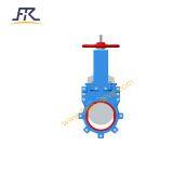 Split Body Polyurethne Lined Wear Resistant Knife Gate Valve for Mining Slurry thumbnail-3