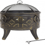 Attractive High Quality Fire Sphere Factory 36'' The Third Rock Globe Fire Pit thumbnail-2