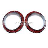 Pair Chrome Front Fog Light Lamp Covers Trim Ring For Nissan Qashqai 07-15 thumbnail-6