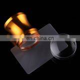 Nail Art Supplies 2018 New 40mm Metallic Silicone Jelly Nail Art Stamp Printer Set thumbnail-5