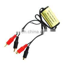 3.5mm Audio Ground Loop Noise Isolator Filter for Car Audio and Home Stereo System thumbnail-3