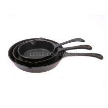 6.5 Inch-10.25 Inch Pre-Seasoned Cast Iron Round Skillet Fry Pan Set Skillet Manufacturer thumbnail-4