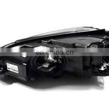 Modified RED LINE PROJECTOR LED BLACK Headlights Double U Angel Eyes Headlights Assembly for VW Golf 7 2014-2017 thumbnail-2