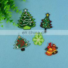 Factory Direct Fashion Christmas Iron On Patches Custom Embroidery thumbnail-4