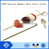 100%Natural mao bamboo knot bbq stick finger string