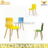 WorkWell Chair DSW Wood Leg Style Office Chair KW-P23