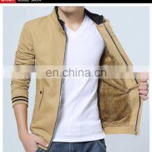 2020 Autumn and Winter Youth Plus Velvet Overalls Men's Loose Cotton Jacket Customization thumbnail-5