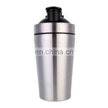 High Quality 500ml 700ml Stainless Steel Protein Shaker Bottle
