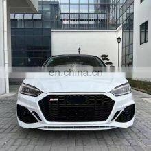 Auto Parts Front Bumper RS5 Style 2021 Look Car Bumper for Audi A5 S5 2017-2020 Upgrade to 2021 Car Bodikits thumbnail-4