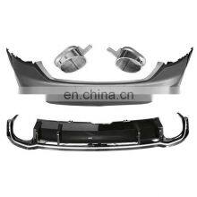 A5 or Sline 5 Rear Bumper With Diffuser for Audi A5 S5 RS5 Rear Bumper With Diffuser 2016 2017 2018 2019 thumbnail-1