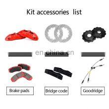 Car Brake Caliper Front and Rear Calipers For Audi Modification of TEI Brake Caliper A3 S3 A4 S4 A5 S5 A6 S6 A7 S7 A8 S8 thumbnail-2