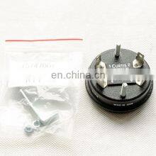 24V CURTIS Battery Discharge Meter 906R24BNBAO Round Battery Fuel Gauge thumbnail-2