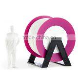 Pla 3d Printer Material White Filament With the New Spool Convertible Into a Coat Hanger. Spool Holder Included. thumbnail-1