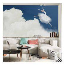 Full Home Blue Sky Natural Style Very Nice Color Eco-friendly Decorative Wall Mural Dropshipping thumbnail-3
