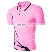 Men's POLO Shirt Summer New Print Men's Casual Short-sleeved T-shirt European POLO Shirt Men thumbnail-3