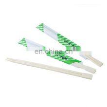 China Kitchen Utensils Bamboo Chopsticks With Open Paper Sleeve Customized Design thumbnail-3