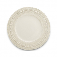 13 Inch Decorative Porcelain Pottery Dish Crockery Embossed Wedding Lace Pink Ceramic Charger Plates thumbnail-4