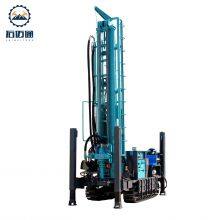 China 600m Crawler Mounted Diesel Engine Driven Borehole DTH Pneumatic Water Drilling Rig thumbnail-3