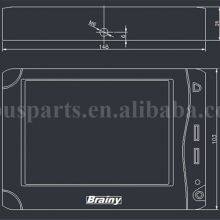 High Quality 12V 24V Bus Lcd Mevigation Parts 3776-00017 Inverted Monitor Display thumbnail-4