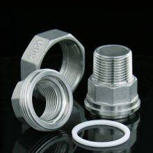 Stainless Steel Male and Female Threaded Union, Cast Pipe Fittings With Male and Female Threads Unions thumbnail-4