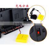 1:14 4 CH Full Function RC Car With Light and Steering Wheel Gravity Sensing Remote Control Toy Car thumbnail-4