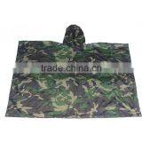Factory Direct Sale Woodland Camo Poncho thumbnail-1