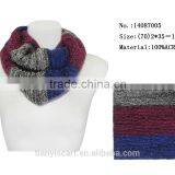 Winter Cooling Scarf Fashion Acrylic Knited Round Scarfs Mens Infinity Loops thumbnail-2
