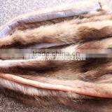 Factory Direct Natural Color Raccoon Fur Stripes For Jacket Collar thumbnail-1