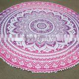 Mandala Printed Round Beach Towel 72 Inch Roundies Wholesale thumbnail-3