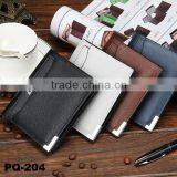 Leather Mens Small ID Credit Card Wallet Holder Slim Pocket Bifold Wallet thumbnail-1