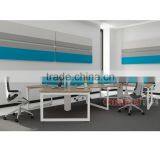 Curved Office Desk, 120 Degree Combination Desk thumbnail-1