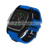 GT68 MTK6261A Chipset Dustproof Waterproof IP57 Blueooth 4.0 Smartphone Watch With SOS Function