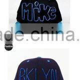 China High Quality Hip Hop Flat Led Lighted Fluorescent Hats and Caps thumbnail-6