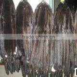 Factory wholesale grade A quality mink fur in tanned color