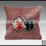 VINTAGE PLAIN CUSHION, PATCHWORK CUSHION thumbnail-1