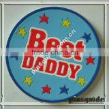 Top Sale Design Customized PVC Best Daddy Coaster For Dia Dos Pais thumbnail-1