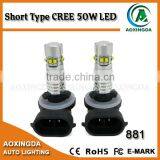 2014 Newest 50W CREE LED Fog Light Bulb 881 H27