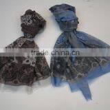 OEM Print Viscose Scarf For Women thumbnail-3