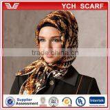 Multifunction Turkish Printed Big Square Hijab and Scarves Quality Choice thumbnail-6