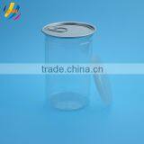 307# 650ml transparent open top food plastic cans