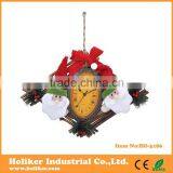 Promotional Christmas Clock Wih Santa thumbnail-1