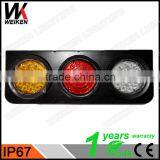WEIKEN Auto Spare Parts Led Truck Tail Light Trailer Led Side Lights