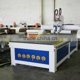 Pneumatic Tool Change Double Head CNC Wood Router for Sale QL-1325 thumbnail-2