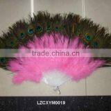 Dance Costume Peacock Feather Fan LZCXYM0019 thumbnail-1