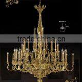 Mariar Theresa Crystal Chandelier, Brass & Strass Chandeliers MD0700-57 Quality Choice thumbnail-1
