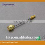 60mm RG405 Cable Assembly With SMA Male to MCX Male Connectors thumbnail-6